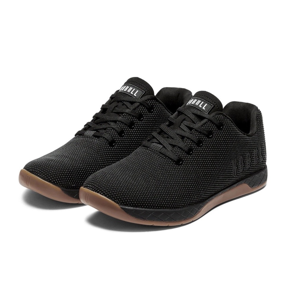 NEW Nobull Outwork Stability Shoes Sneakers  M4 / W5.5 Black Gum Lightweight